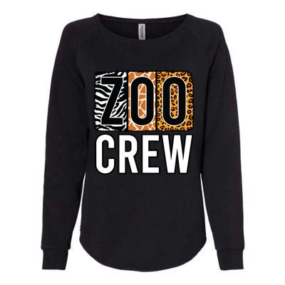 Zoo Crew Zookeeper Costume Safari Wildlife Animal Park Womens California Wash Sweatshirt