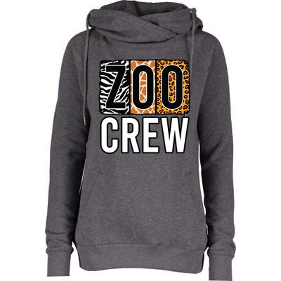 Zoo Crew Zookeeper Costume Safari Wildlife Animal Park Womens Funnel Neck Pullover Hood