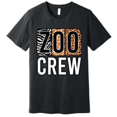 Zoo Crew Zookeeper Costume Safari Wildlife Animal Park Premium T-Shirt