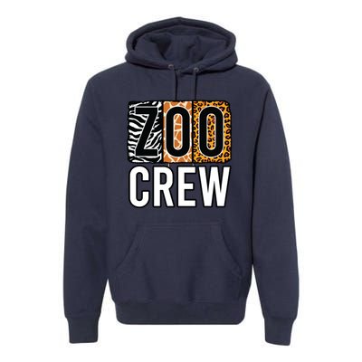 Zoo Crew Zookeeper Costume Safari Wildlife Animal Park Premium Hoodie