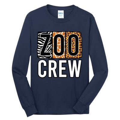 Zoo Crew Zookeeper Costume Safari Wildlife Animal Park Tall Long Sleeve T-Shirt