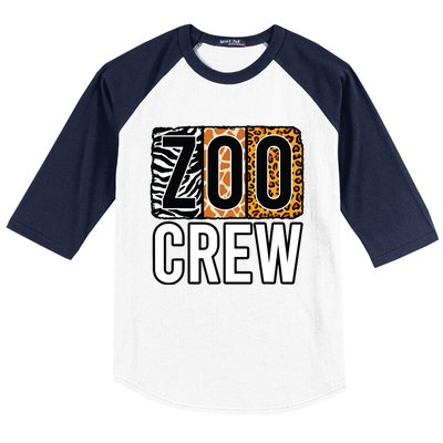 Zoo Crew Zookeeper Costume Safari Wildlife Animal Park Baseball Sleeve Shirt