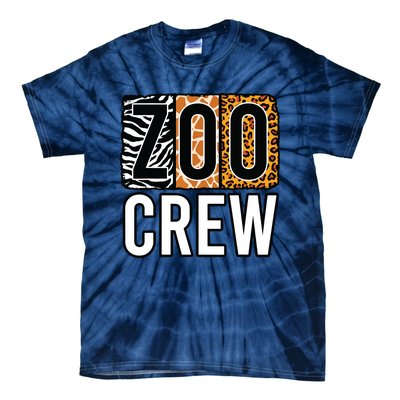 Zoo Crew Zookeeper Costume Safari Wildlife Animal Park Tie-Dye T-Shirt