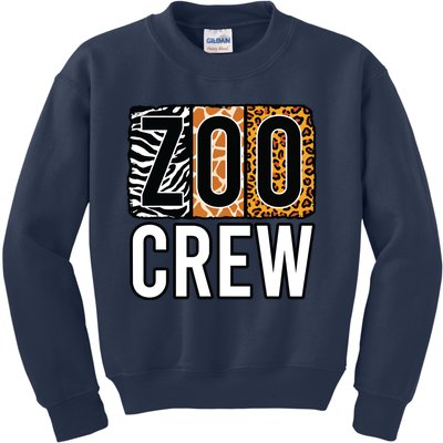 Zoo Crew Zookeeper Costume Safari Wildlife Animal Park Kids Sweatshirt