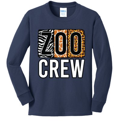 Zoo Crew Zookeeper Costume Safari Wildlife Animal Park Kids Long Sleeve Shirt