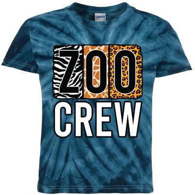 Zoo Crew Zookeeper Costume Safari Wildlife Animal Park Kids Tie-Dye T-Shirt