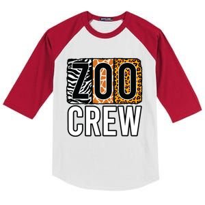 Zoo Crew Zookeeper Costume Safari Wildlife Animal Park Kids Colorblock Raglan Jersey