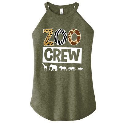 Zoo Crew Zookeeper Safari Wildlife Animal Lover Costume Women’s Perfect Tri Rocker Tank