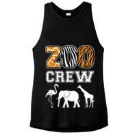 Zoo Crew Zoos Keeping Zoo Keeper Zookeeper Zookeeping Ladies PosiCharge Tri-Blend Wicking Tank