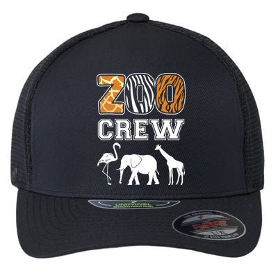 Zoo Crew Zoos Keeping Zoo Keeper Zookeeper Zookeeping Flexfit Unipanel Trucker Cap