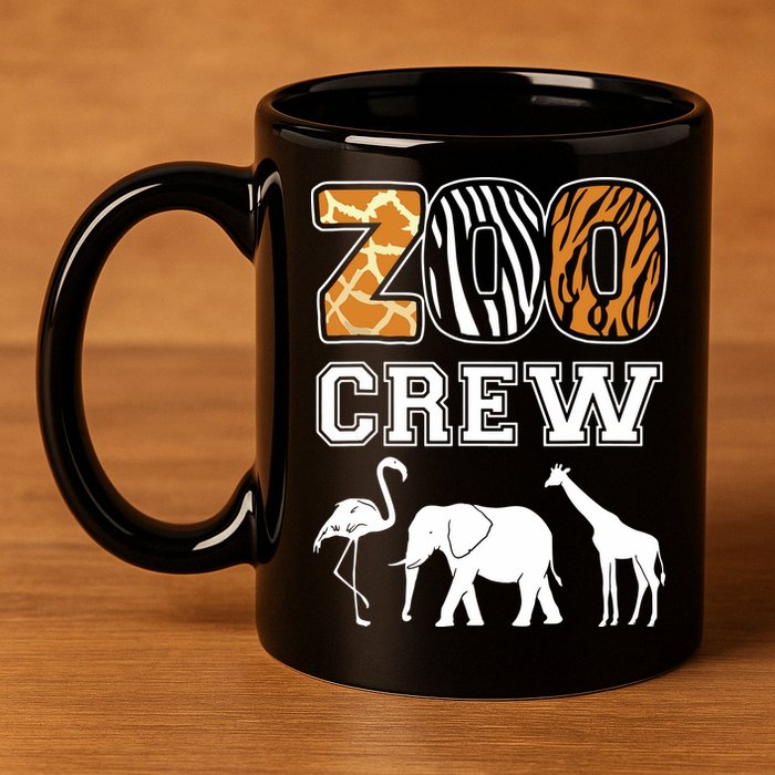 Zoo Crew Zoos Keeping Zoo Keeper Zookeeper Zookeeping 11oz C Handle Ceramic Mug