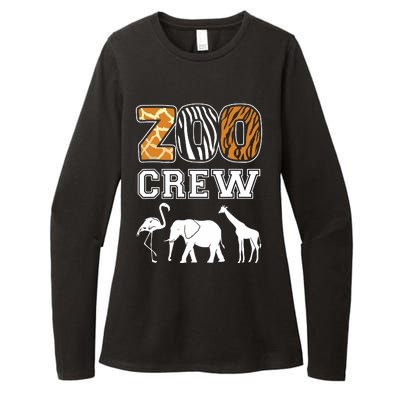 Zoo Crew Zoos Keeping Zoo Keeper Zookeeper Zookeeping Womens CVC Long Sleeve Shirt