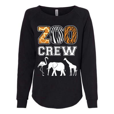 Zoo Crew Zoos Keeping Zoo Keeper Zookeeper Zookeeping Womens California Wash Sweatshirt