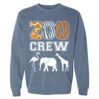 Zoo Crew Zoos Keeping Zoo Keeper Zookeeper Zookeeping Garment-Dyed Sweatshirt