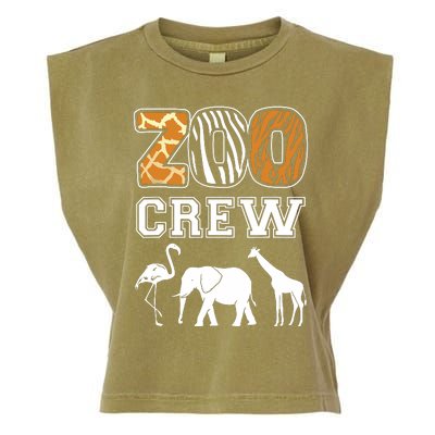 Zoo Crew Zoos Keeping Zoo Keeper Zookeeper Zookeeping Garment-Dyed Women's Muscle Tee