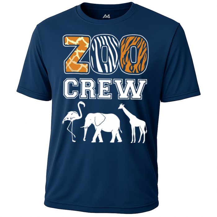 Zoo Crew Zoos Keeping Zoo Keeper Zookeeper Zookeeping Cooling Performance Crew T-Shirt