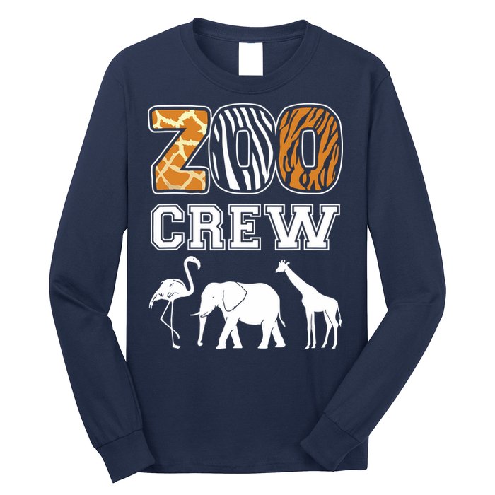 Zoo Crew Zoos Keeping Zoo Keeper Zookeeper Zookeeping Long Sleeve Shirt