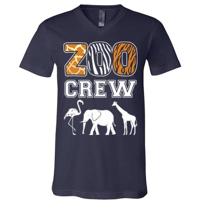 Zoo Crew Zoos Keeping Zoo Keeper Zookeeper Zookeeping V-Neck T-Shirt