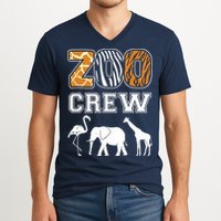 Zoo Crew Zoos Keeping Zoo Keeper Zookeeper Zookeeping V-Neck T-Shirt