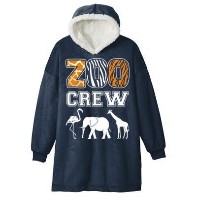 Zoo Crew Zoos Keeping Zoo Keeper Zookeeper Zookeeping Hooded Wearable Blanket