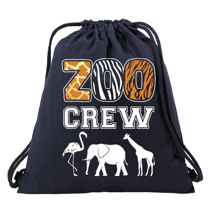 Zoo Crew Zoos Keeping Zoo Keeper Zookeeper Zookeeping Drawstring Bag