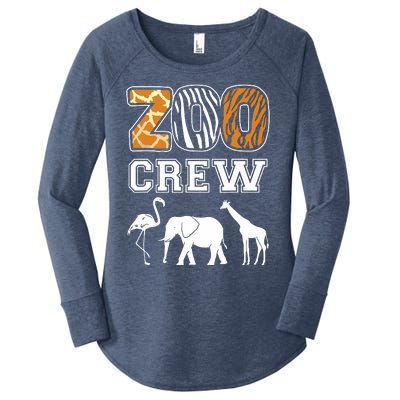 Zoo Crew Zoos Keeping Zoo Keeper Zookeeper Zookeeping Women's Perfect Tri Tunic Long Sleeve Shirt