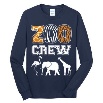 Zoo Crew Zoos Keeping Zoo Keeper Zookeeper Zookeeping Tall Long Sleeve T-Shirt