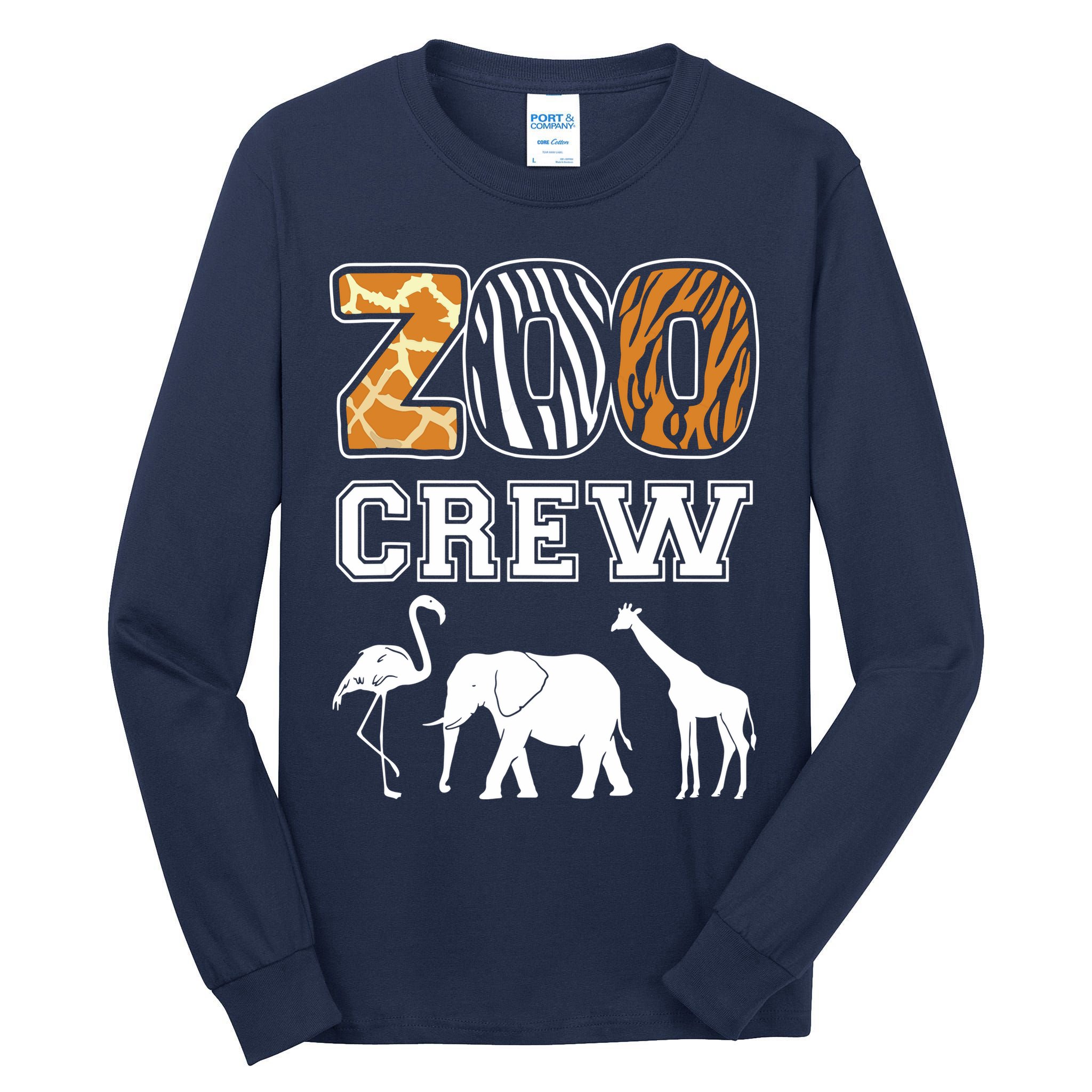Zoo Crew Zoos Keeping Zoo Keeper Zookeeper Zookeeping Tall Long Sleeve T-Shirt