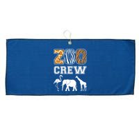 Zoo Crew Zoos Keeping Zoo Keeper Zookeeper Zookeeping Large Microfiber Waffle Golf Towel