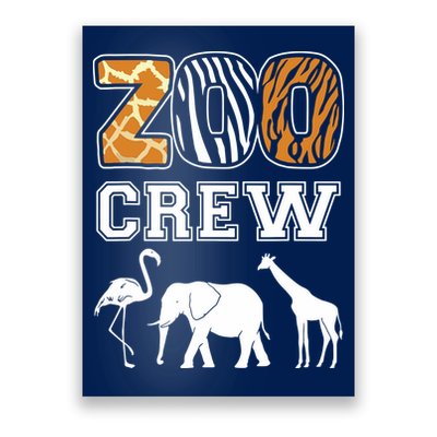 Zoo Crew Zoos Keeping Zoo Keeper Zookeeper Zookeeping Poster