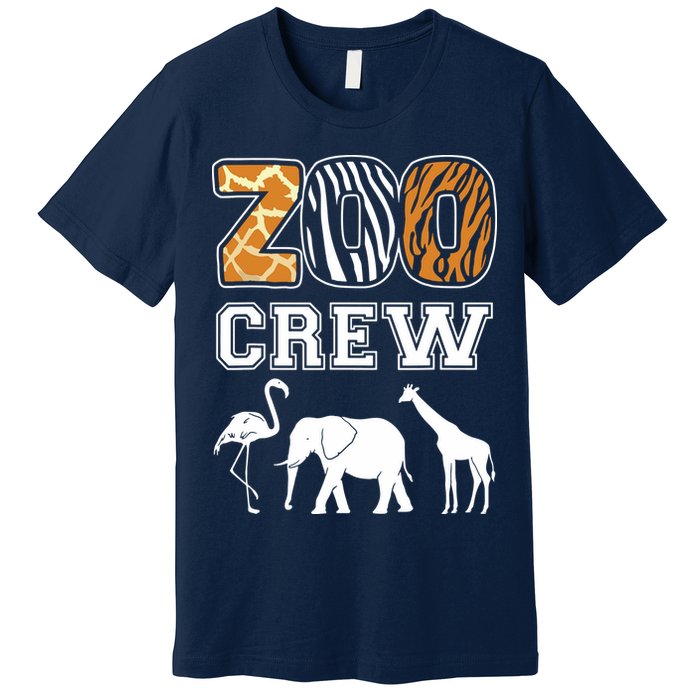 Zoo Crew Zoos Keeping Zoo Keeper Zookeeper Zookeeping Premium T-Shirt