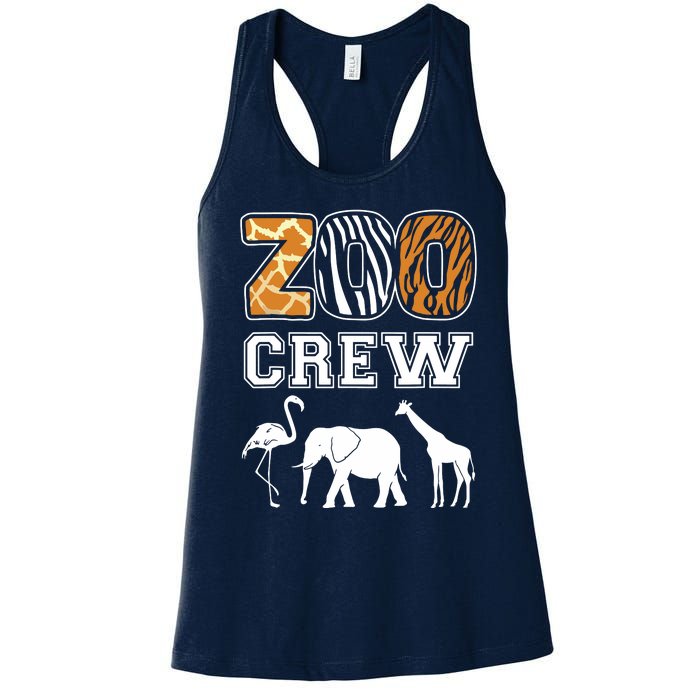 Zoo Crew Zoos Keeping Zoo Keeper Zookeeper Zookeeping Women's Racerback Tank