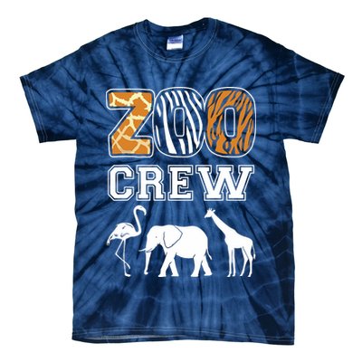 Zoo Crew Zoos Keeping Zoo Keeper Zookeeper Zookeeping Tie-Dye T-Shirt
