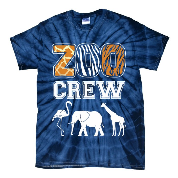 Zoo Crew Zoos Keeping Zoo Keeper Zookeeper Zookeeping Tie-Dye T-Shirt