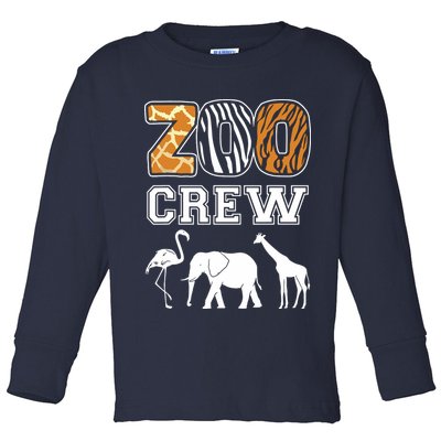 Zoo Crew Zoos Keeping Zoo Keeper Zookeeper Zookeeping Toddler Long Sleeve Shirt