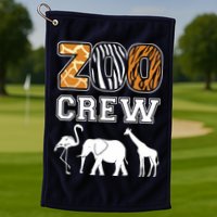 Zoo Crew Zoos Keeping Zoo Keeper Zookeeper Zookeeping Golf Towel
