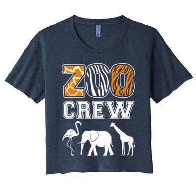 Zoo Crew Zoos Keeping Zoo Keeper Zookeeper Zookeeping Crop Top