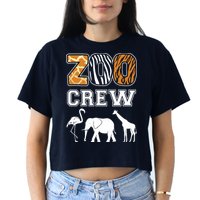 Zoo Crew Zoos Keeping Zoo Keeper Zookeeper Zookeeping Crop Top