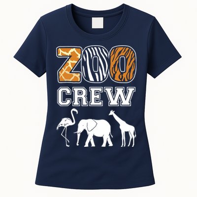 Zoo Crew Zoos Keeping Zoo Keeper Zookeeper Zookeeping Womens T-Shirt