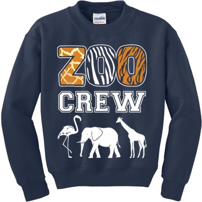 Zoo Crew Zoos Keeping Zoo Keeper Zookeeper Zookeeping Kids Sweatshirt