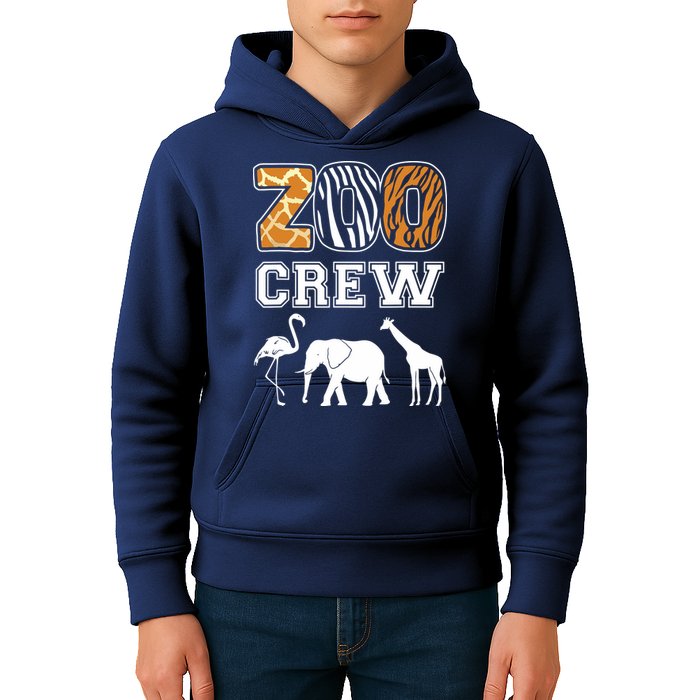 Zoo Crew Zoos Keeping Zoo Keeper Zookeeper Zookeeping Kids Hoodie