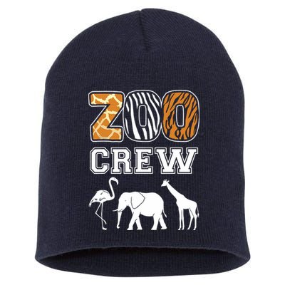 Zoo Crew Zoos Keeping Zoo Keeper Zookeeper Zookeeping Short Acrylic Beanie