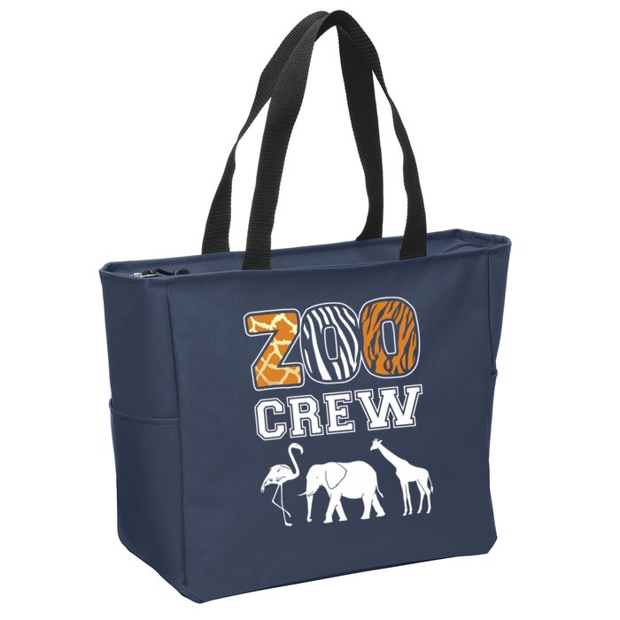 Zoo Crew Zoos Keeping Zoo Keeper Zookeeper Zookeeping Zip Tote Bag