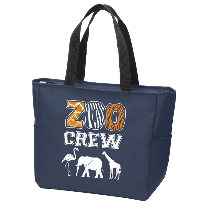 Zoo Crew Zoos Keeping Zoo Keeper Zookeeper Zookeeping Zip Tote Bag