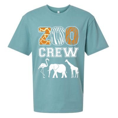 Zoo Crew Zoos Keeping Zoo Keeper Zookeeper Zookeeping Sueded Cloud Jersey T-Shirt