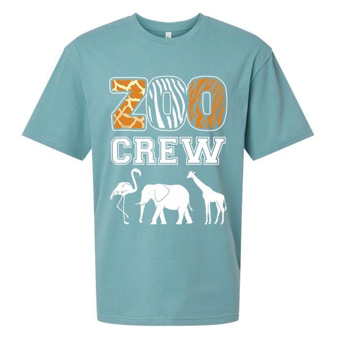 Zoo Crew Zoos Keeping Zoo Keeper Zookeeper Zookeeping Sueded Cloud Jersey T-Shirt