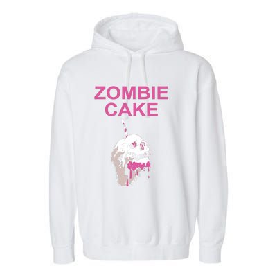 Zombie Cake Garment-Dyed Fleece Hoodie