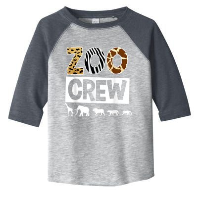 Zoo Crew Zookeeper Safari Wildlife Animal Lover Costume Toddler Fine Jersey T-Shirt