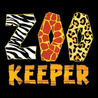 Zookeeper Costume Zebra Wild Print African Animal Keeper 7-Panel Snapback Hat