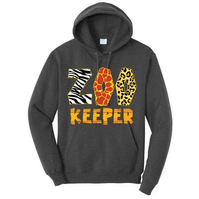 Zookeeper Costume Zebra Wild Print African Animal Keeper Tall Hoodie